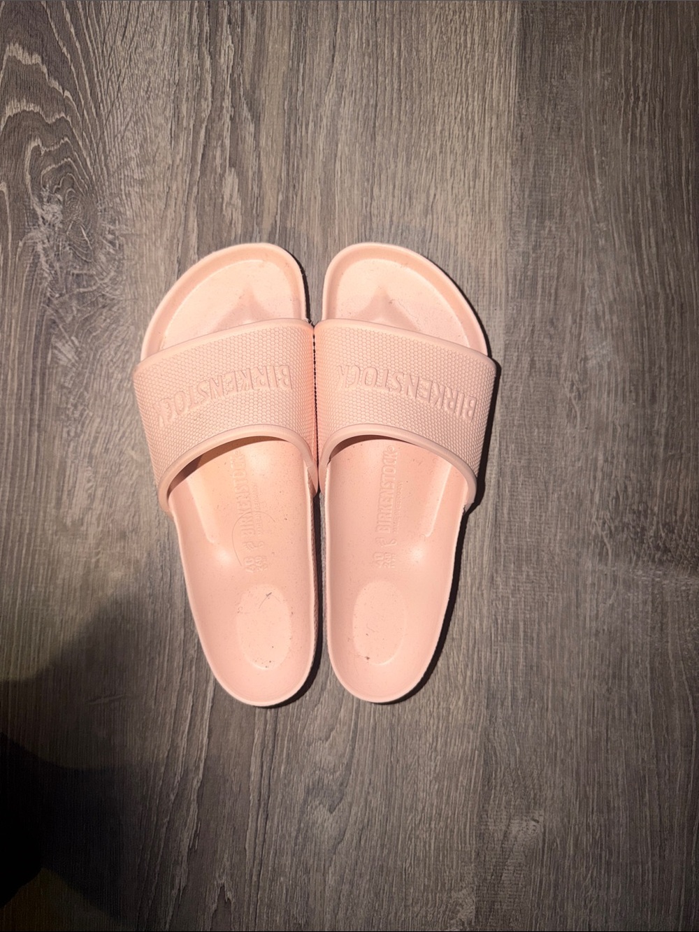 Birkenstock Pink Slide Sandals